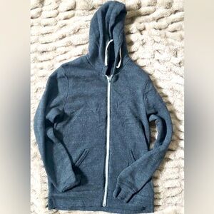 Alternative Apparel Earth Zip-up Hoodie NWOT